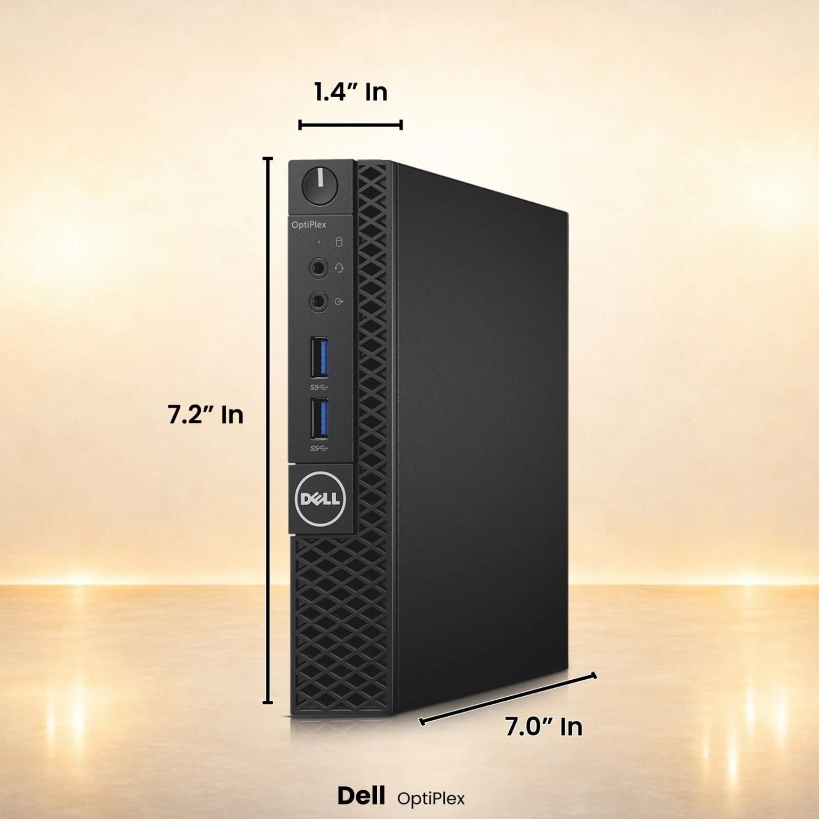 Dell OptiPlex 3050 Micro Desktop PC – Intel Core i5 7th Gen, 8GB RAM, 256GB SSD, Windows Pro 4