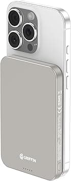 Griffin  Power 5000/10,000mAh PD20W Slimmest Wireless Power Bank 5000mAh