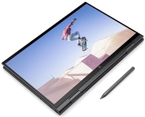 HP ENVY x360 Convertible 15m-ds0xxx – 15.6" FHD Touchscreen, AMD Ryzen 5 3500U, 12GB RAM, Windows 11 Pro
