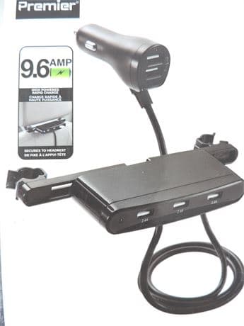 Premier XT Power 5 Port USB Car Charger