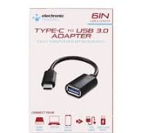 Electronic Necessities 6" Type-C to USB 3.0 Adapter
