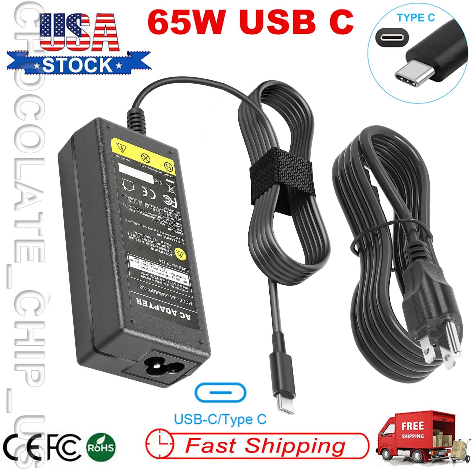 HP Charger 65W 2