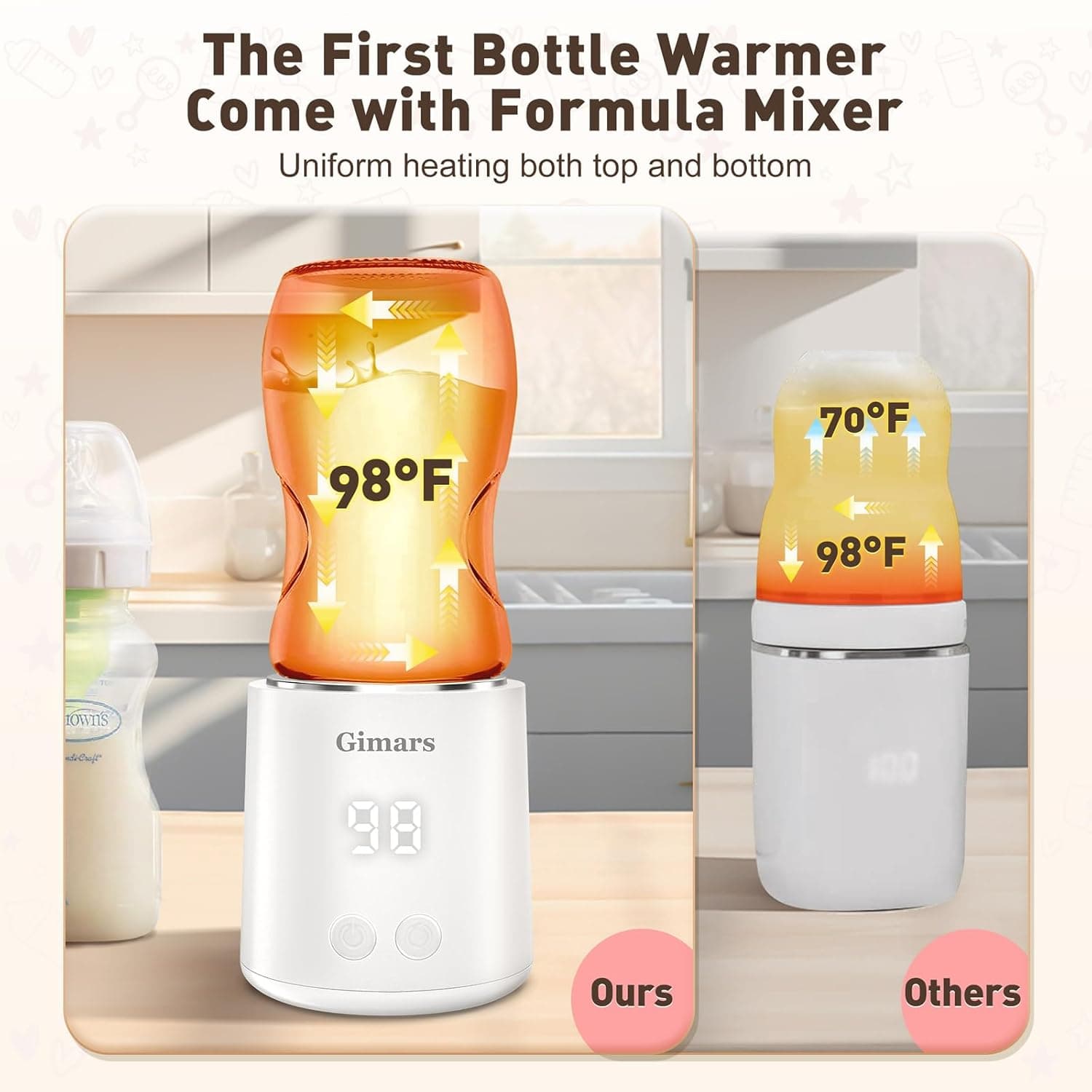 Gimars Portable Baby Bottle Warmer 5