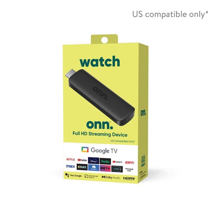 ONN Android TV 4K UHD Streaming Device