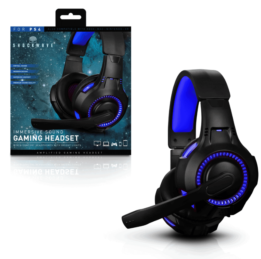 Shockwave Immersive Sound Gaming Headset For PS5