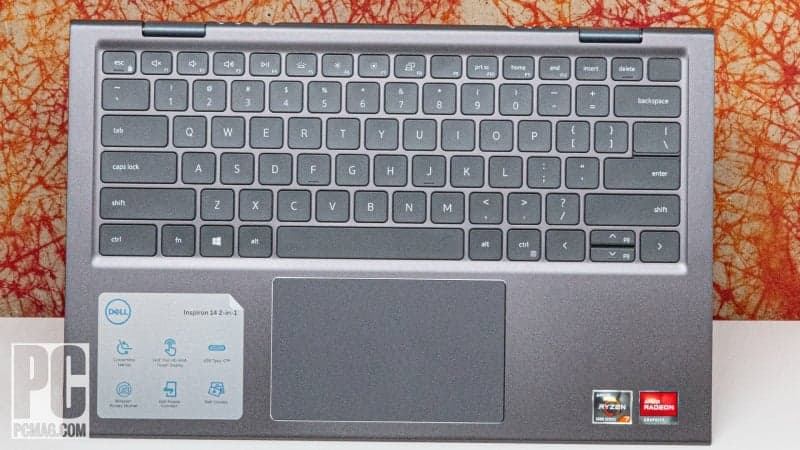 Dell Inspiron 14 7415 2-in-1 Touchscreen Laptop, AMD Ryzen 5 5500U, 8GB RAM, 256GB SSD, 14" FHD, Windows 11 Home, Convertible, Backlit Keyboard, Wi-Fi 6 5