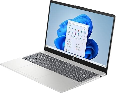 HP Laptop 15-fd0xxx Touchscreen, 15.6" FHD Touch Display, Intel Core i3-N305 (12th Gen), 8GB RAM, 256GB SSD, Windows 11 Home, Wi-Fi, Bluetooth 2