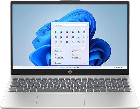 HP Laptop 15-fd0xxx Touchscreen, 15.6" FHD Touch Display, Intel Core i3-N305 (12th Gen), 8GB RAM, 256GB SSD, Windows 11 Home, Wi-Fi, Bluetooth