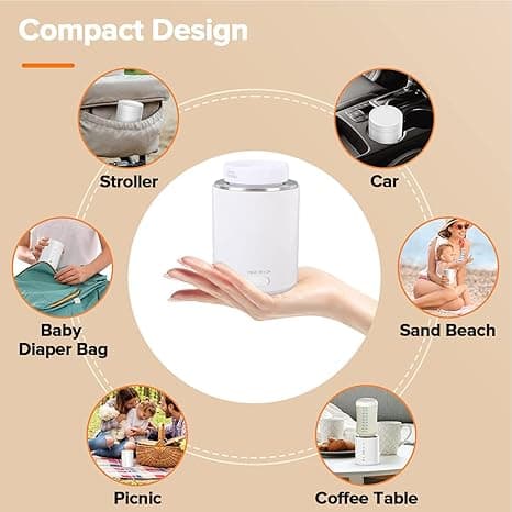 Gimars Portable Baby Bottle Warmer 2