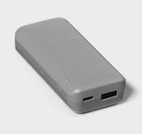 Heyday 4000mAh Power Bank - Dark Gray