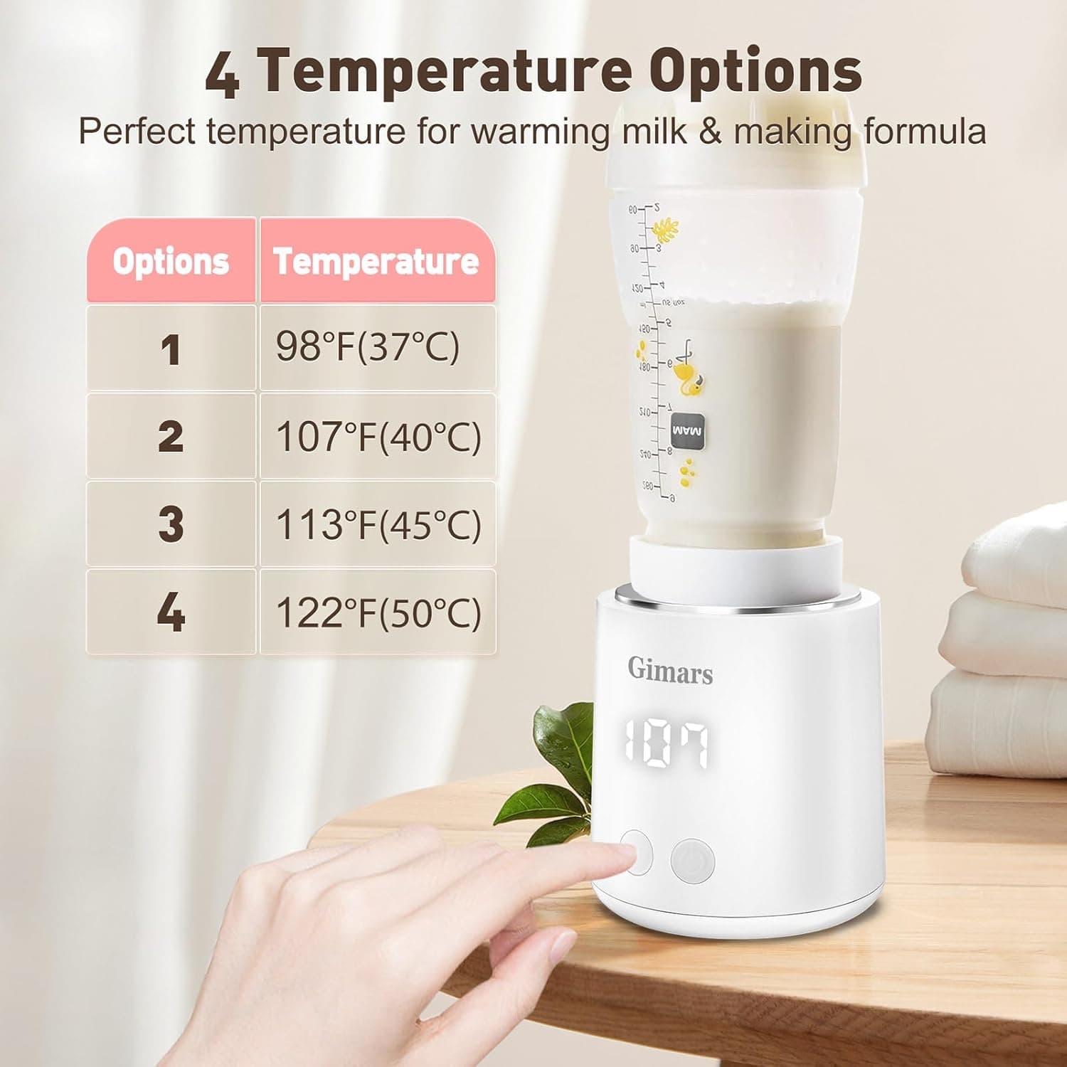 Gimars Portable Baby Bottle Warmer 4