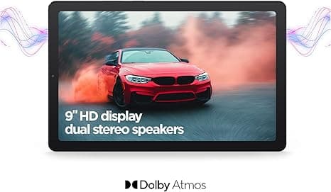 Lenovo Tab M9 Android Tablet, 9" HD Display, 3GB RAM, 32GB Storage, MediaTek Octa-Core Processor, Dolby Atmos, Android OS, Includes Folio Case – Arctic Grey 5