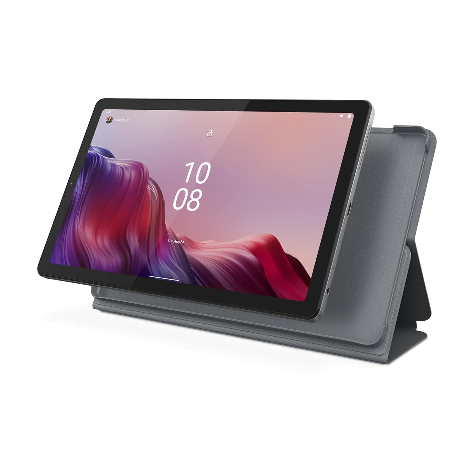 Lenovo Tab M9 Android Tablet, 9" HD Display, 3GB RAM, 32GB Storage, MediaTek Octa-Core Processor, Dolby Atmos, Android OS, Includes Folio Case – Arctic Grey 3
