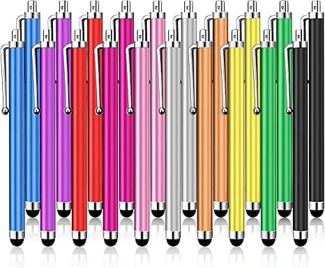 Stylus Pen,Stylus Pen for Touchscreen High Precision and Sensitivity for Everyday Writing/Drawing,Universal Stylus Compatible with Touch Screens,10 Colors